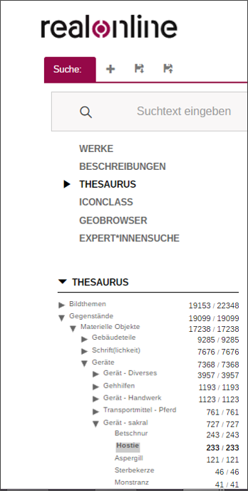 thesaurus_Geräte_sakral