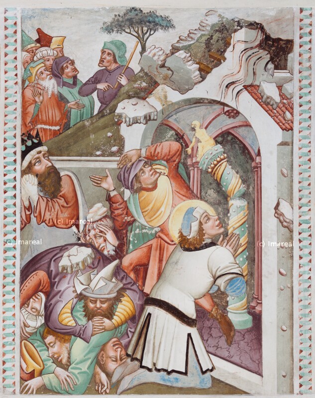 Zerstörung des Götzenbildes durch den Hl. Georg von Thomas von Villach