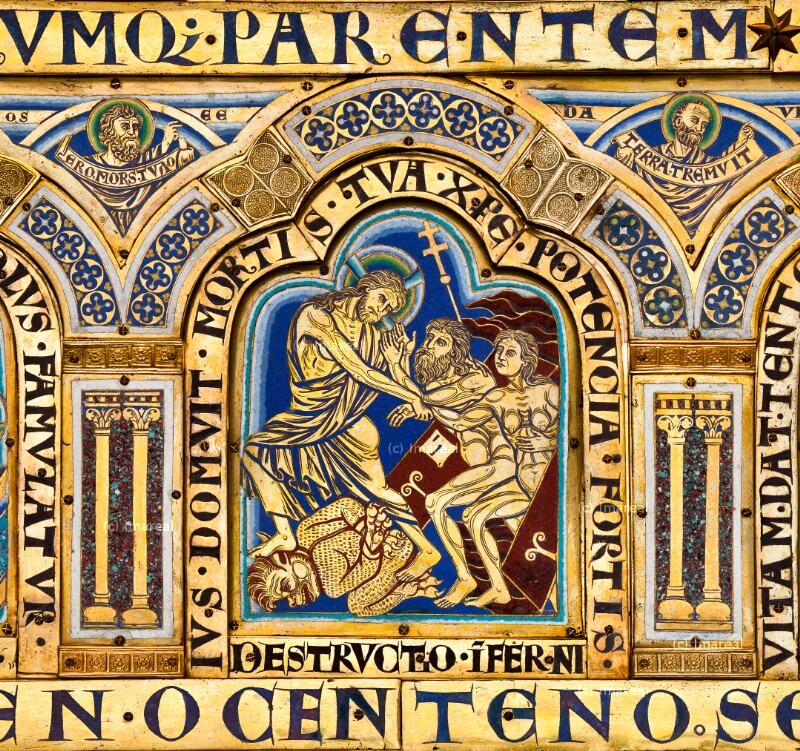 Christus in der Vorhölle von Nikolaus von Verdun