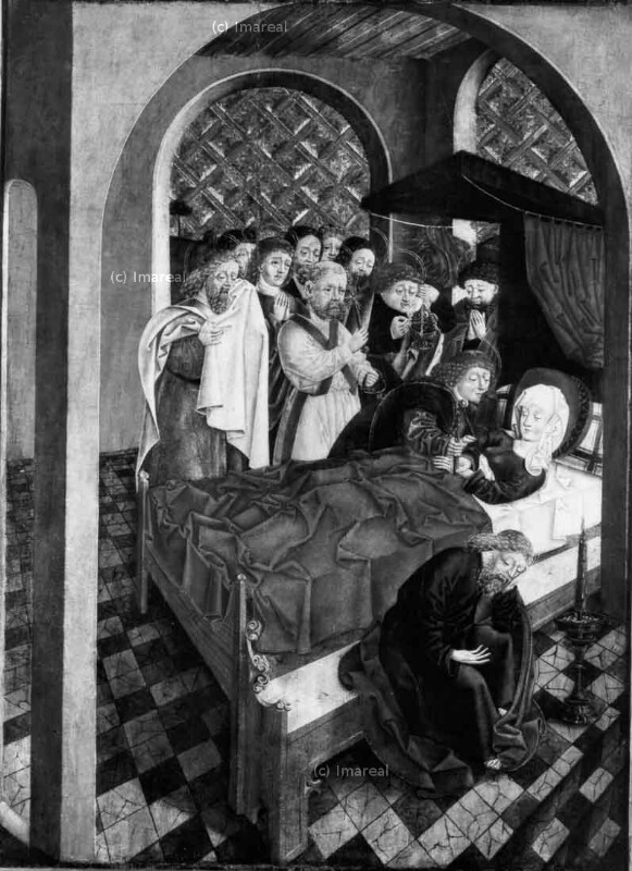 Tod Mariens von Meister S. H. von 1485
