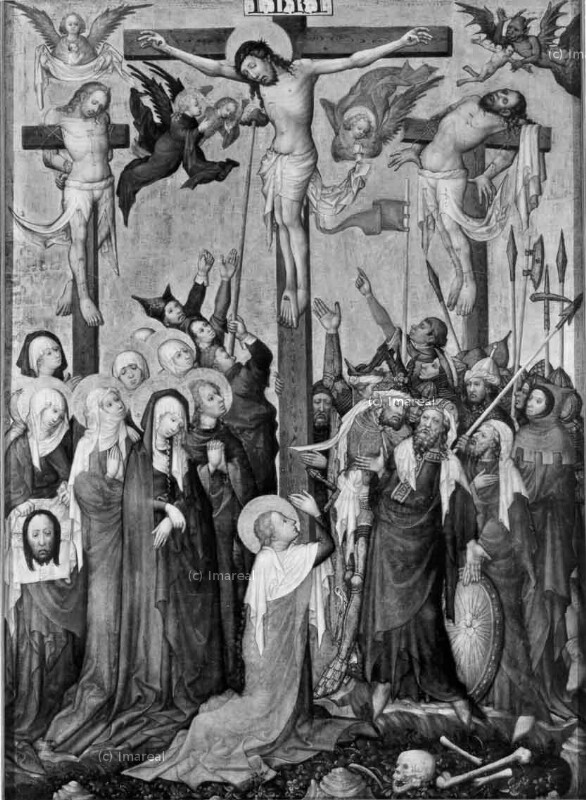 Kreuzigung Christi von Meister der Linzer Kreuzigung