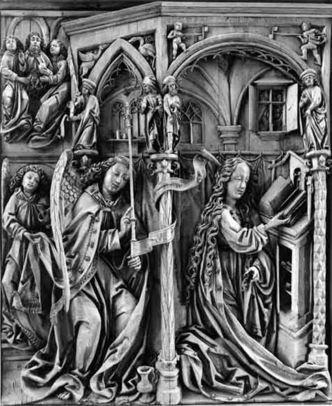 Verkündigung an Maria von Meister des Kefermarkter Altars