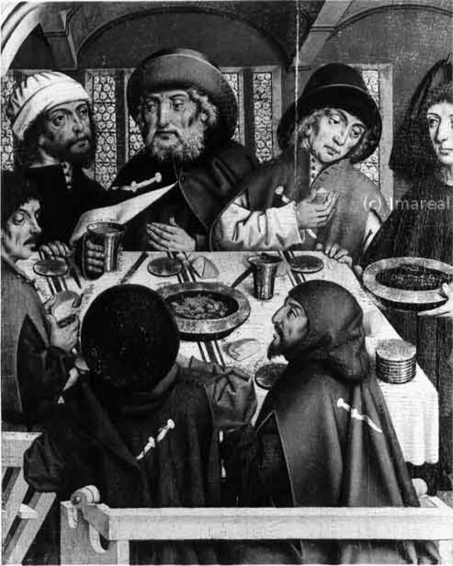 Speisung der Pilger von Herlin Friedrich