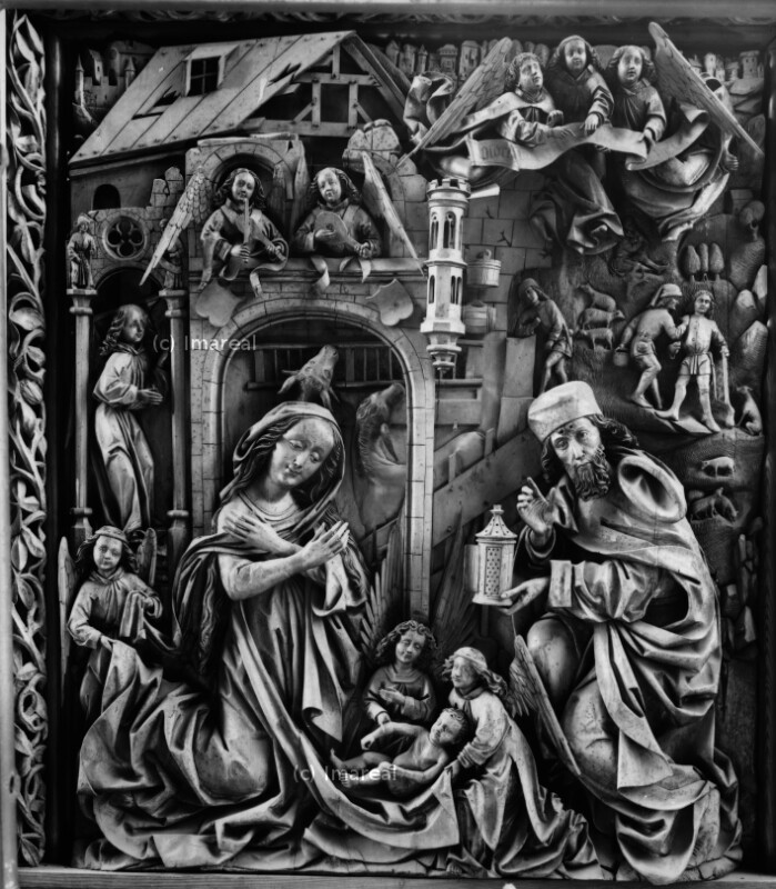 Geburt Christi von Meister des Kefermarkter Altars