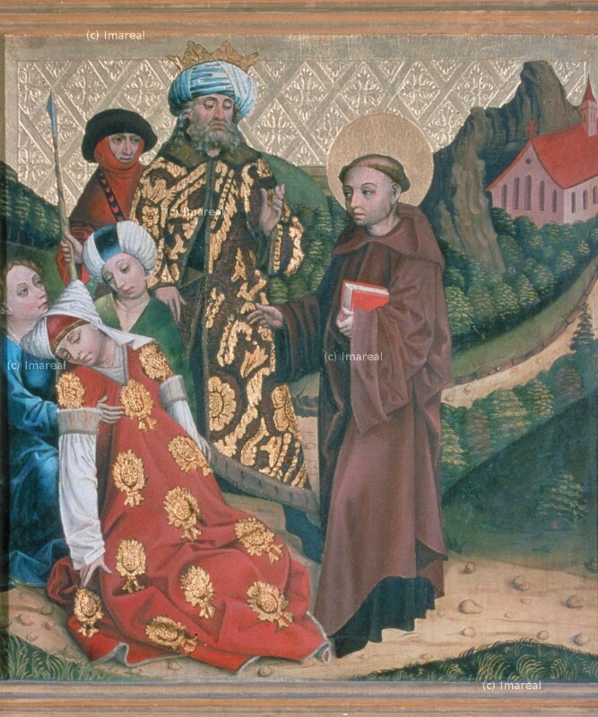 Hl. Leonhard als Geburtshelfer bei Königin Chlothilde von 