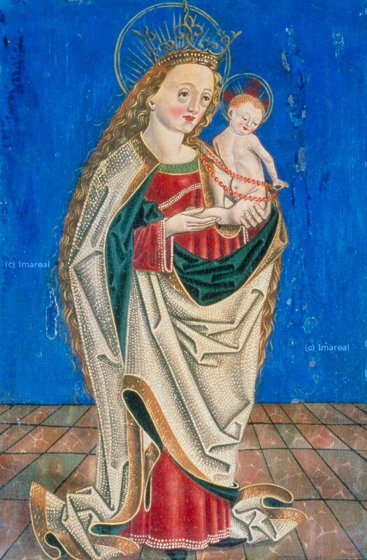Hl. Maria mit Kind von Meister S. H. von 1485