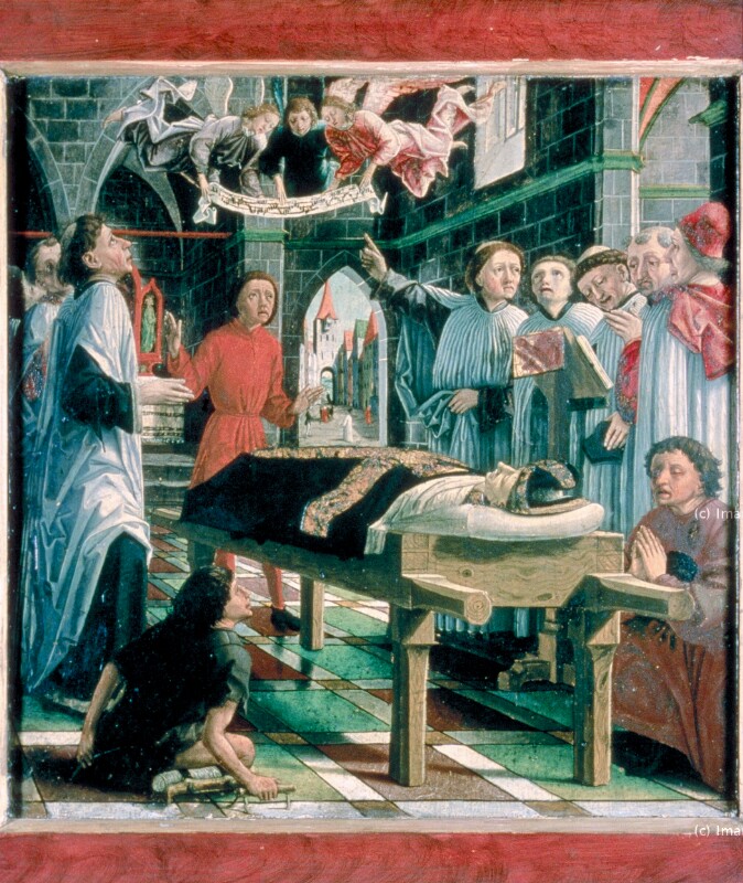 Totenfeier des Hl. Thomas Becket von Pacher Michael