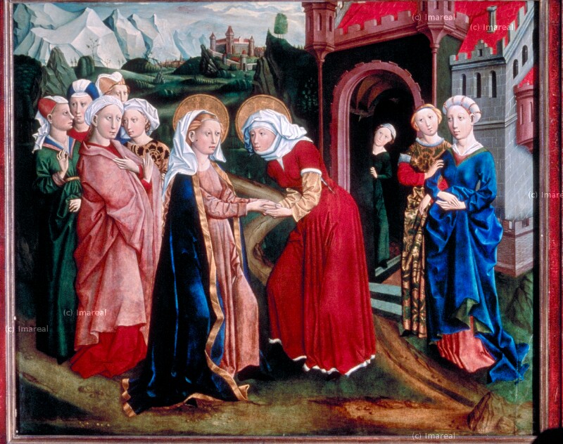Heimsuchung Mariens von Meister von St. Leonhard bei Tamsweg