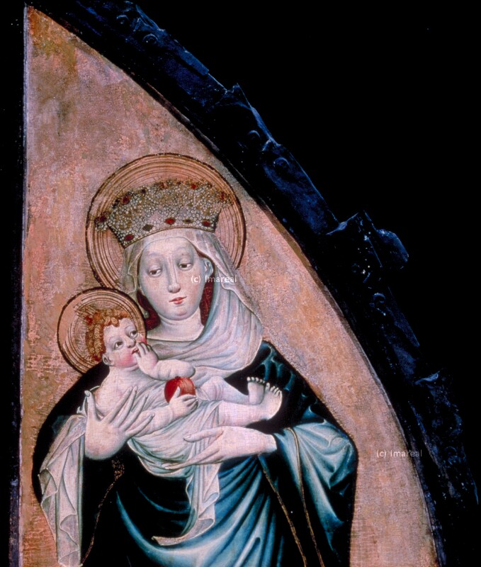 Hl. Maria mit Kind von Konrad von Friesach