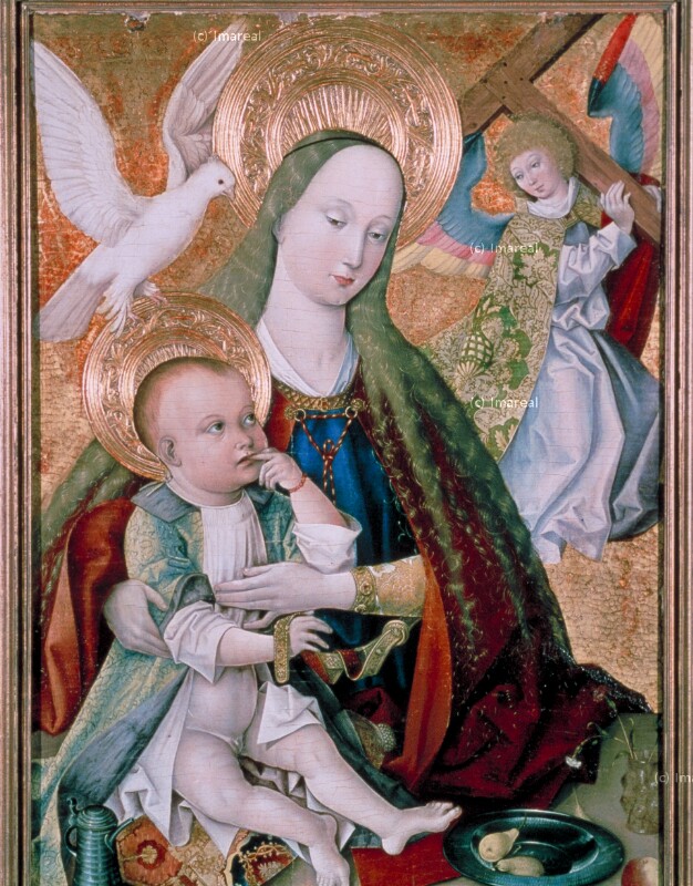 Hl. Maria mit Kind von Meister von Maria am Gestade