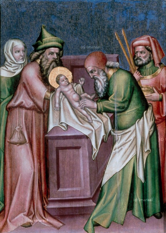 Beschneidung Christi von Meister des Weildorfer Altars