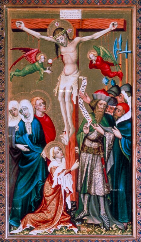 Kreuzigung Christi von Meister der St. Lambrechter Kreuzigungen