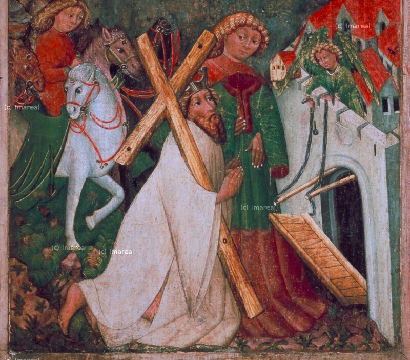Rückführung des Kreuzes durch Heraklius von Konrad von Friesach