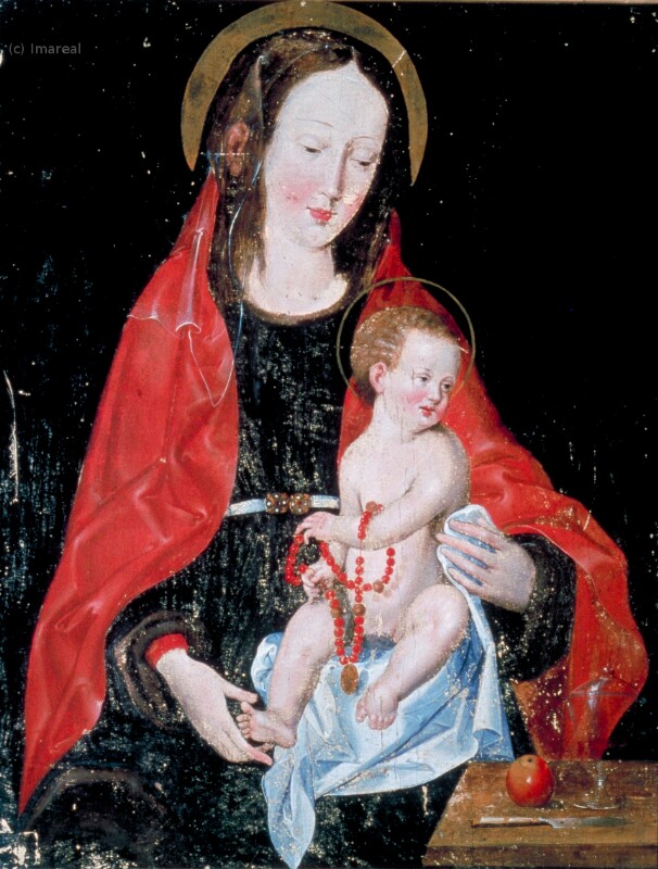 Hl. Maria mit Kind von Joos van Cleve-Kopie