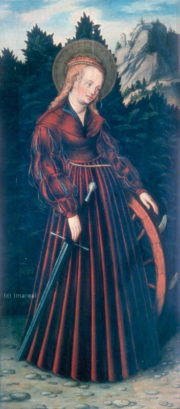 Hl. Katharina von Cranach-Umkreis