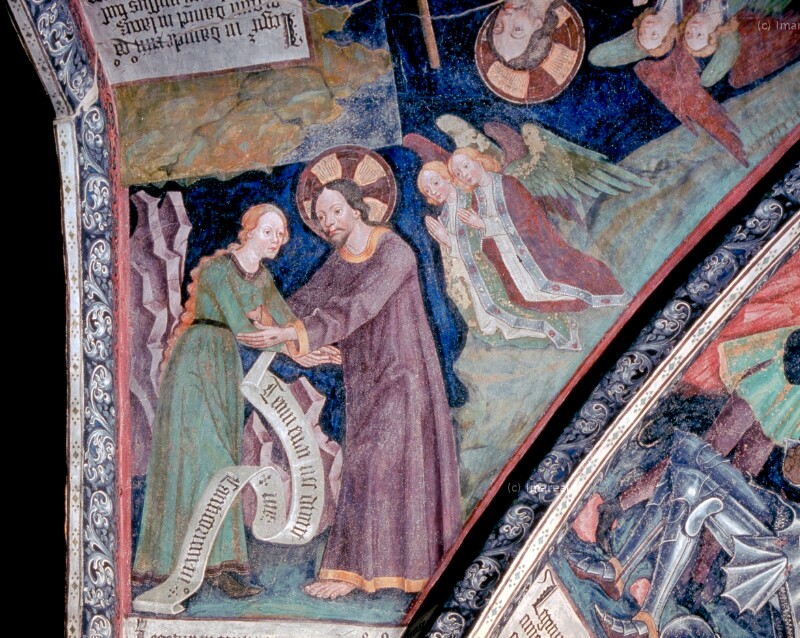 Christus und die Braut des Hoheliedes von Leonhard von Brixen