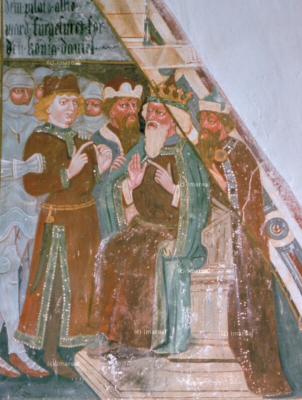 Daniel vor Nebukadnezzar von Leonhard von Brixen-Umkreis