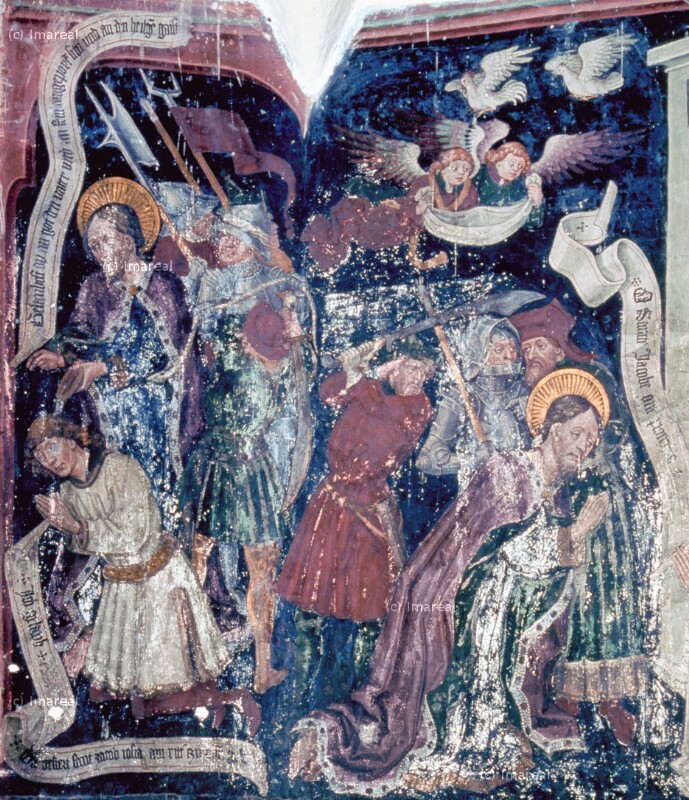 Taufe des Josias durch den Hl. Jakobus maior von Leonhard von Brixen