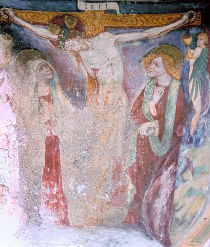 Kreuzigung Christi dreifigurig von Leonhard von Brixen