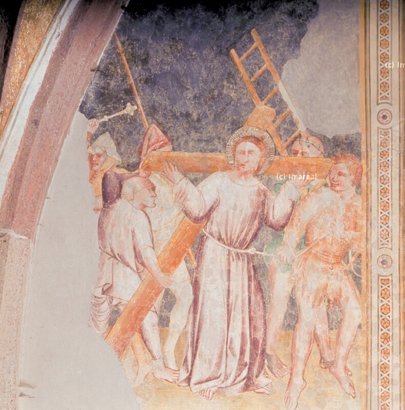 Kreuztragung Christi von Meister der Vigilius-Legende am Virgl