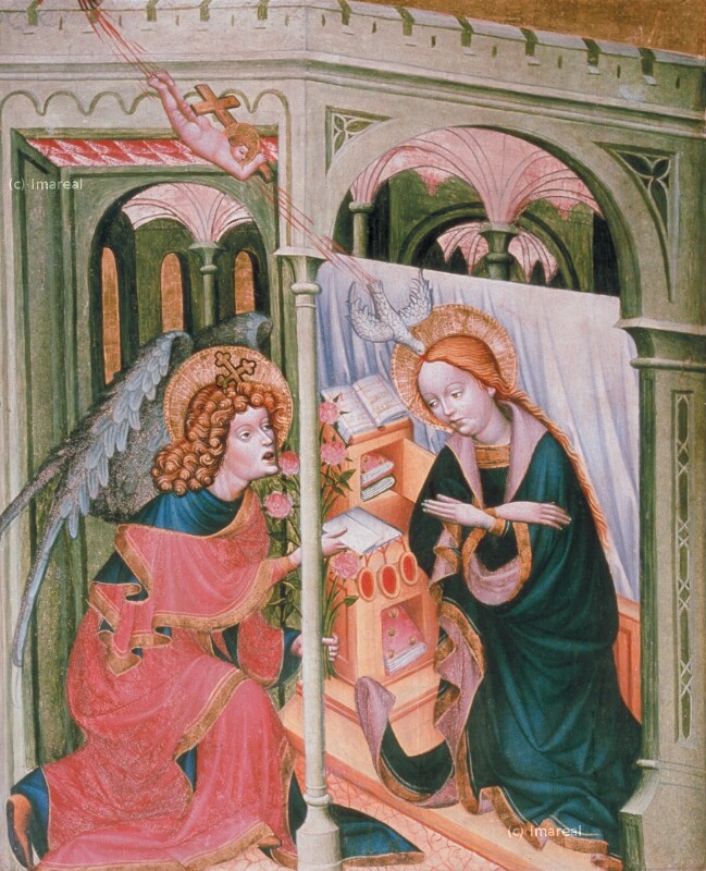 Verkündigung an Maria von Meister von St. Sigmund