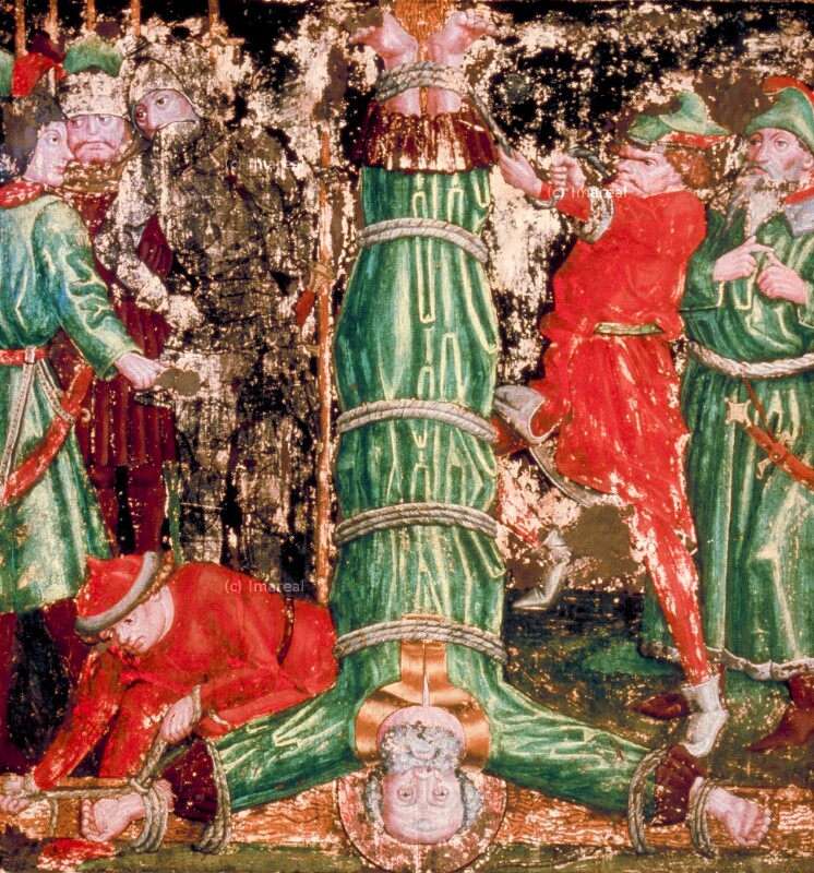 Kreuzigung des Hl. Petrus von Leonhard von Brixen