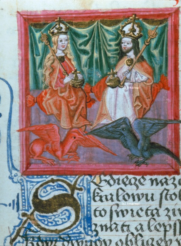 Karl IV. und Blanca von Valois