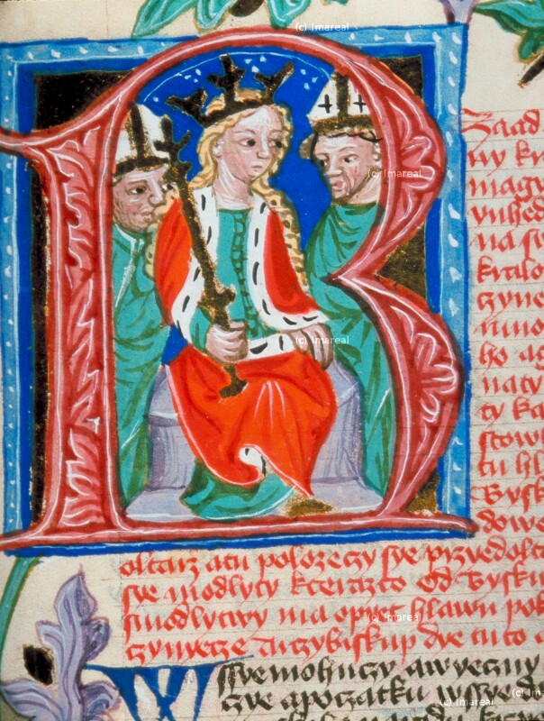 Blanca von Valois mit Bischöfen