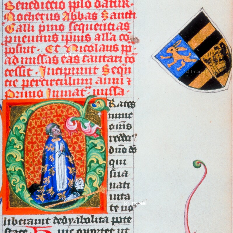 Stifter von Meister des Hasenburg-Missales