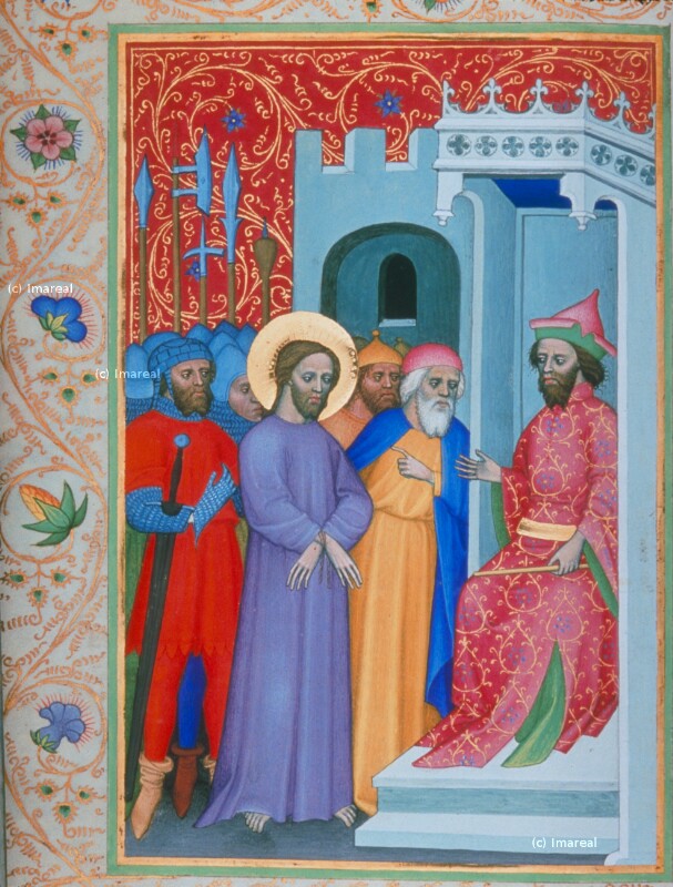 Christus vor Pilatus von Albrechtsminiator