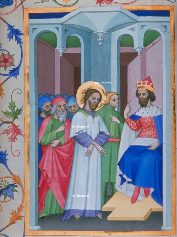 Christus vor Herodes von Albrechtsminiator