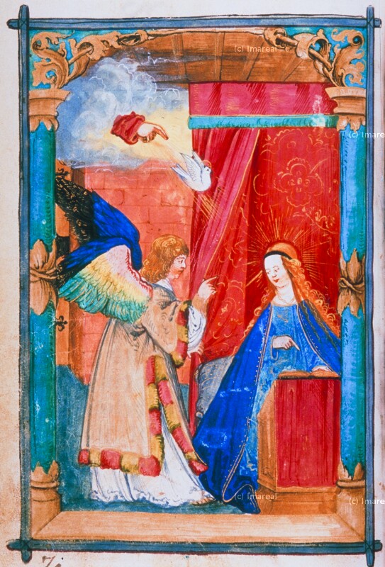 Verkündigung an Maria von Glockendon Nikolaus