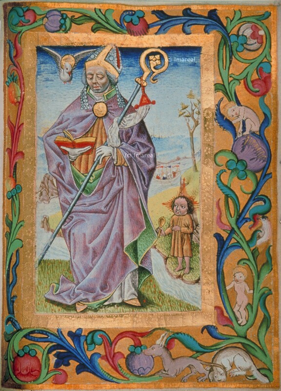 Hl. Augustinus von Lehrbücher-Meister