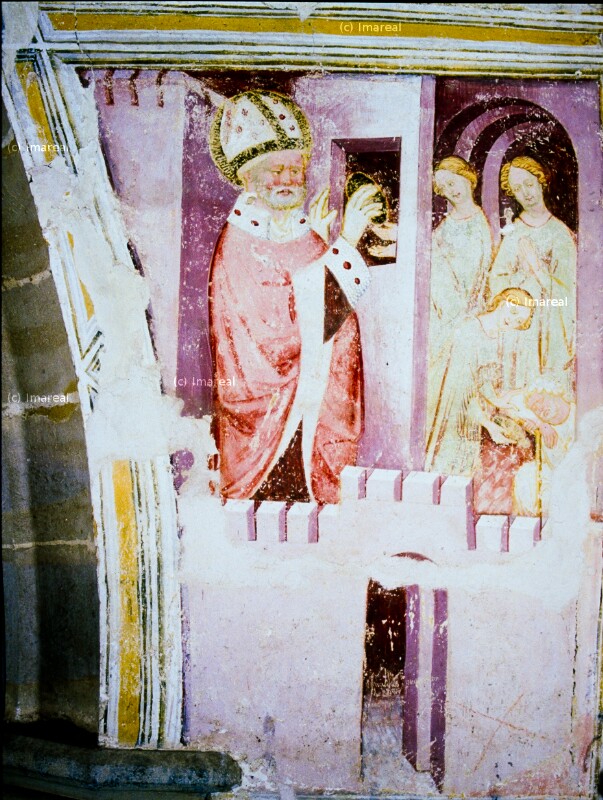 Hl. Nikolaus beschenkt drei Jungfrauen von Hans von Bruneck-Umkreis