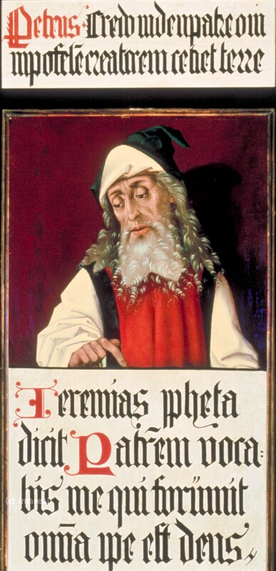Jeremia von Meister des Schottenaltars-Umkreis