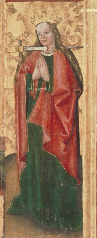 Hl. Lucia von Meister des Dreikönigsaltars von Paludzka