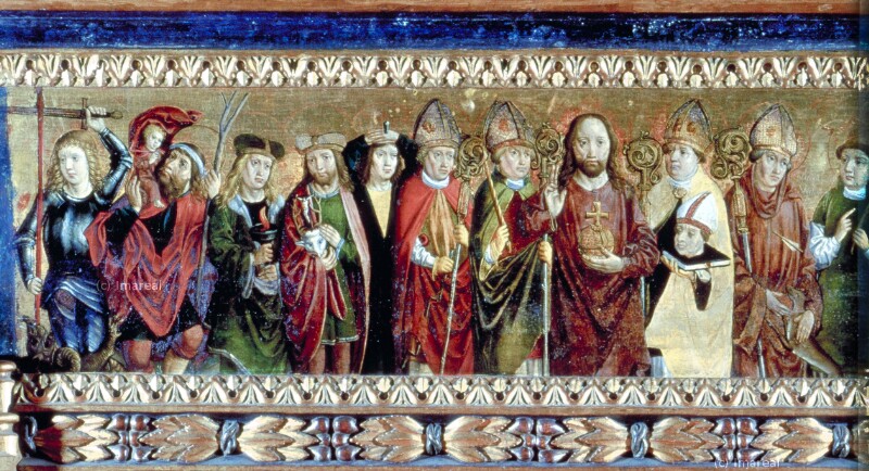 Christus und die vierzehn Nothelfer
