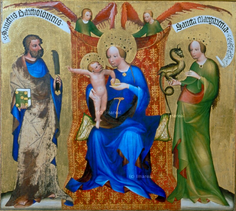Hl. Maria mit Kind von Meister von Wittingau-Umkreis