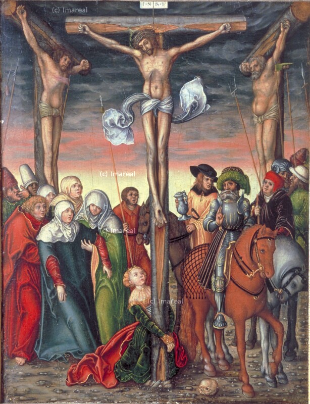 Kreuzigung Christi von Cranach Lucas der Ältere