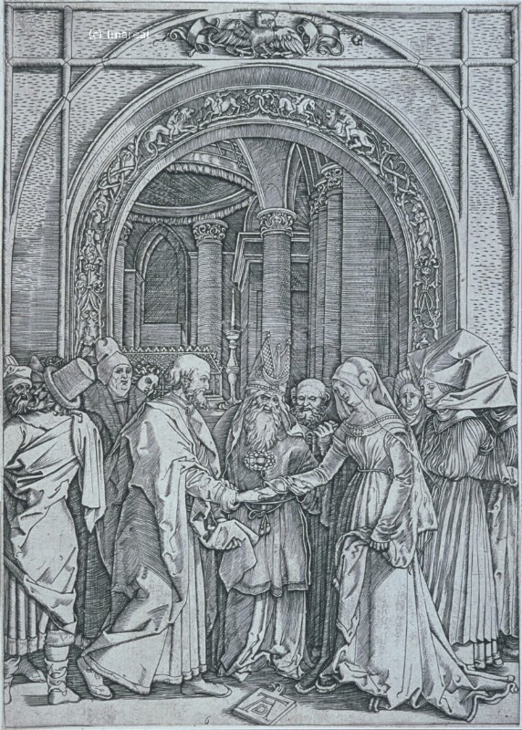 Vermählung Mariens von Dürer Albrecht