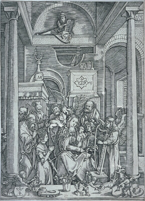 Hl. Maria mit Kind und Heiligen von Dürer Albrecht