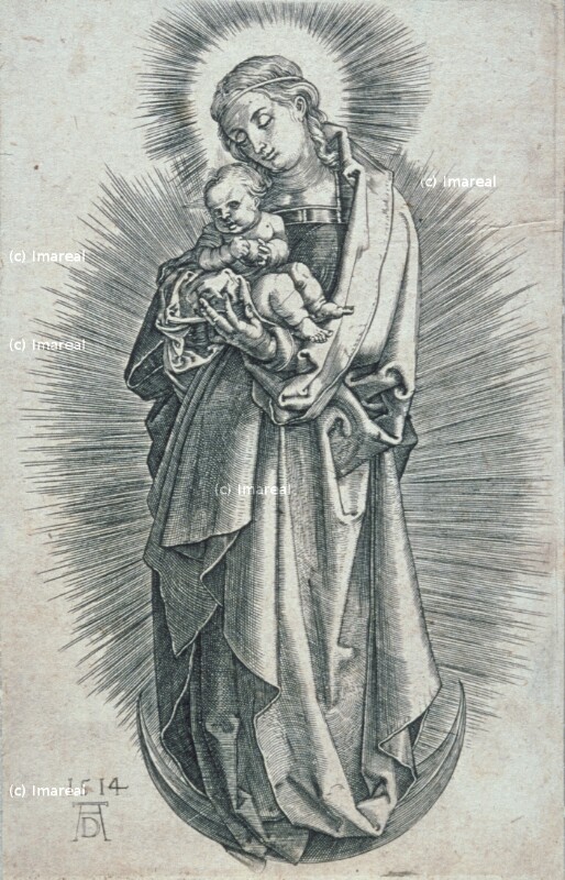 Mondsichelmadonna von Dürer Albrecht
