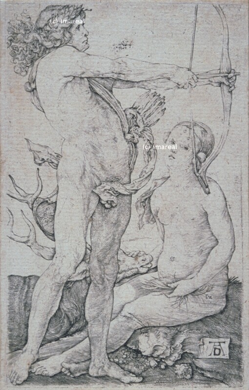 Apollo und Diana von Dürer Albrecht