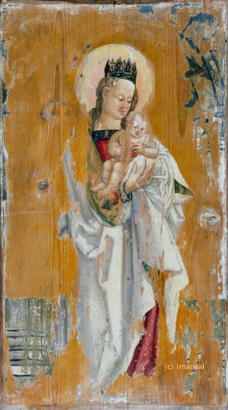 Hl. Maria mit Kind von Meister der Kremsmünsterer Katharinenlegende