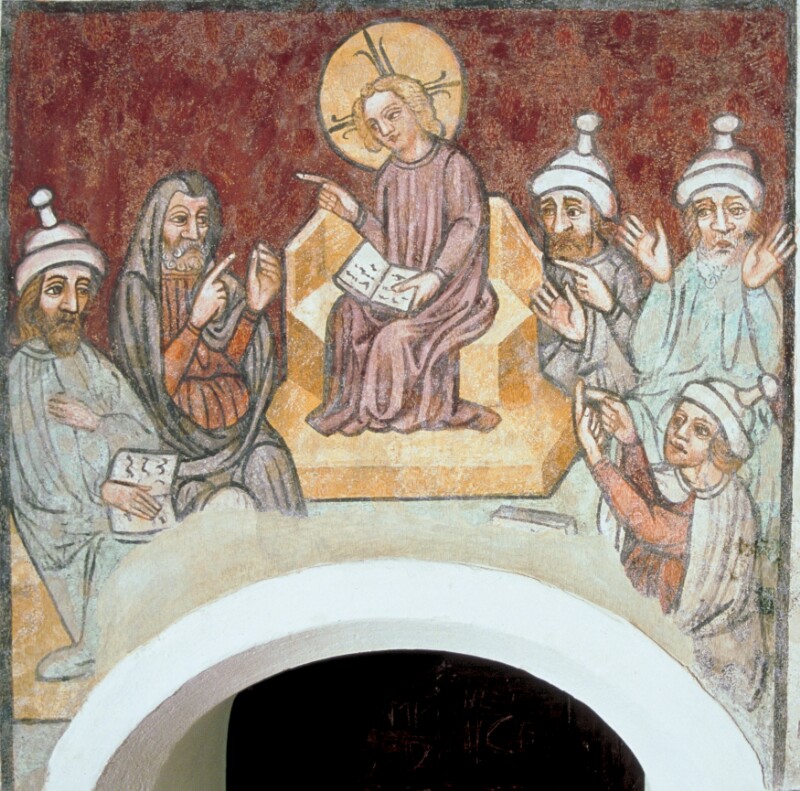Zwölfjähriger Jesus im Tempel von 
