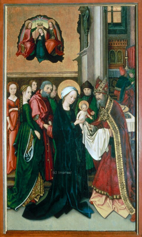 Zurückweisung des Opfers Joachims von Holbein Hans der Ältere
