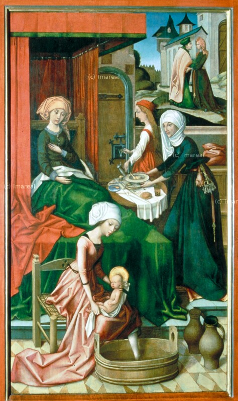 Geburt Mariens von Holbein Hans der Ältere