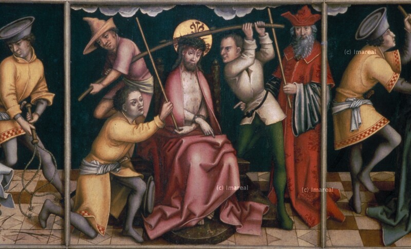 Dornenkrönung Christi von Holbein Hans der Ältere