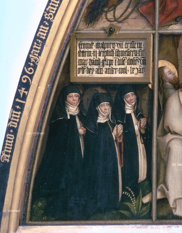 Stifterin von Holbein Hans der Ältere