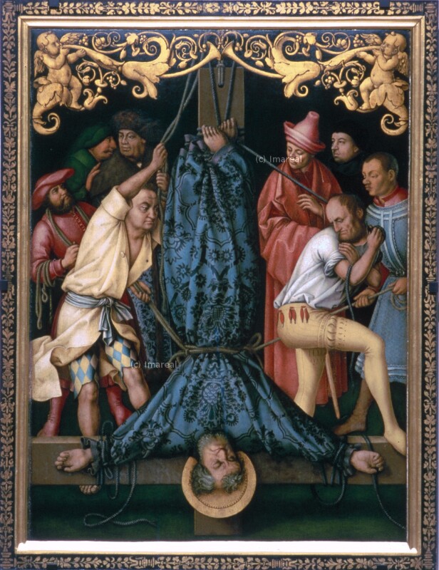 Martyrium des Hl. Petrus von Holbein Hans der Ältere